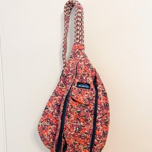 Pink Camo Kavu Rope Sling Bag